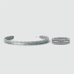 Handgefertigte Zahir-Manschette und Zahir-Ring, ZUSAMMENKAUFEN und 100 € SPAREN.