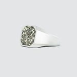 Mounim - Pyriet Druzy Zegelring 13mm
