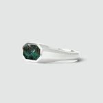 Zariq - Elegante Chrysocolla Stenen Zegelring 7mm