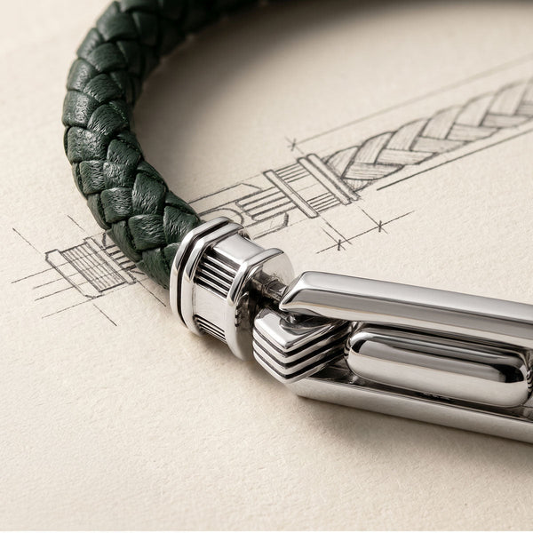 Leren armband