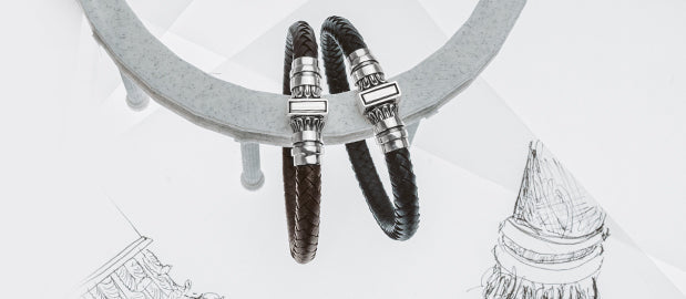 Lederarmbänder für Herren