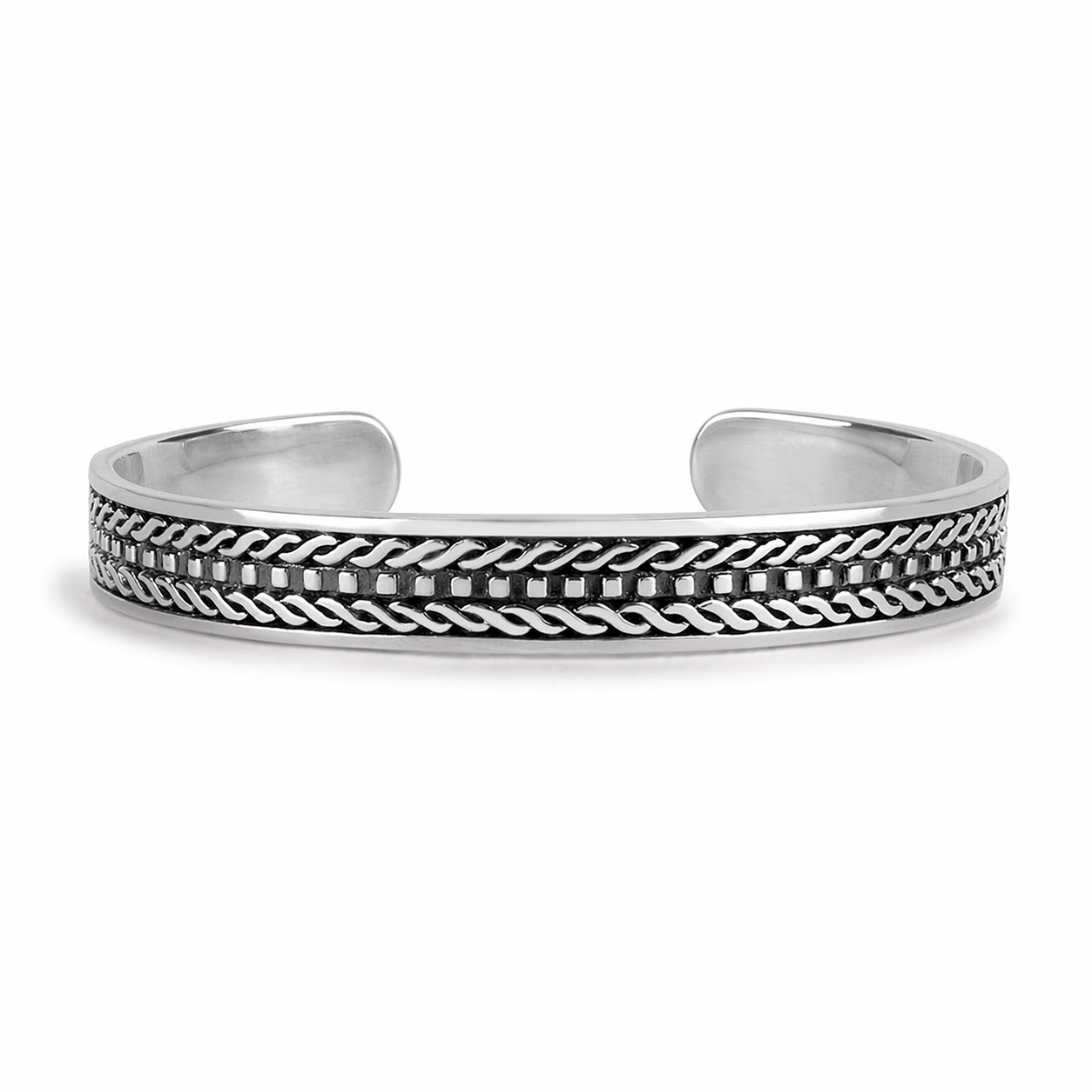 Men's Silver Bangles