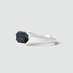 Hadi - Elegant Blue Pietersite Signet Ring 7mm - NineTwoFive