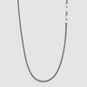 Anis - Sterling Silver Wheat Chain Necklace 3mm
