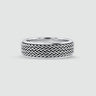 Hani - Bague tournante en argent sterling 7 mm