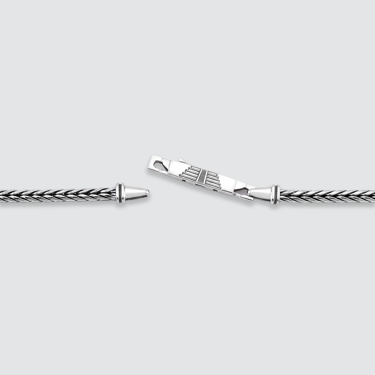 Anis - Collier de blé en argent massif 3mm