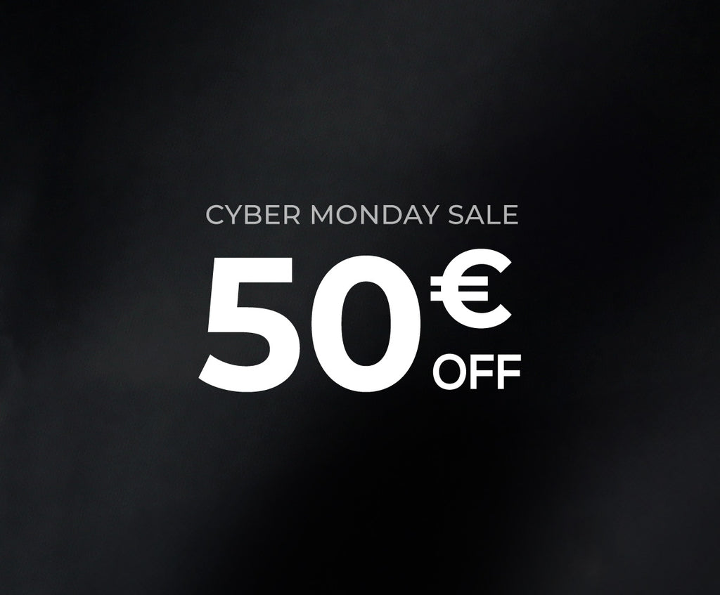 Cyber Monday sale: 50% Rabatt auf Silberschmuck für Männer.