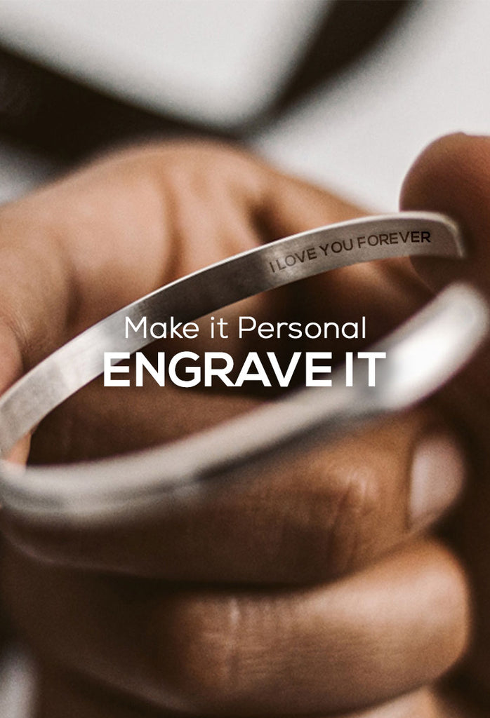 Make it personal with an engraving.