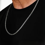 Anis - Collier de blé en argent massif 3mm