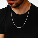 Anis - Collier de blé en argent massif 3mm