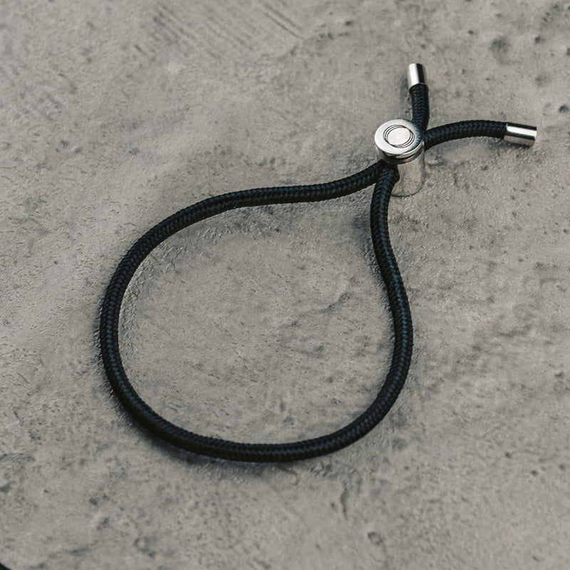 Aswad - Black Rope Bracelet - NineTwoFive