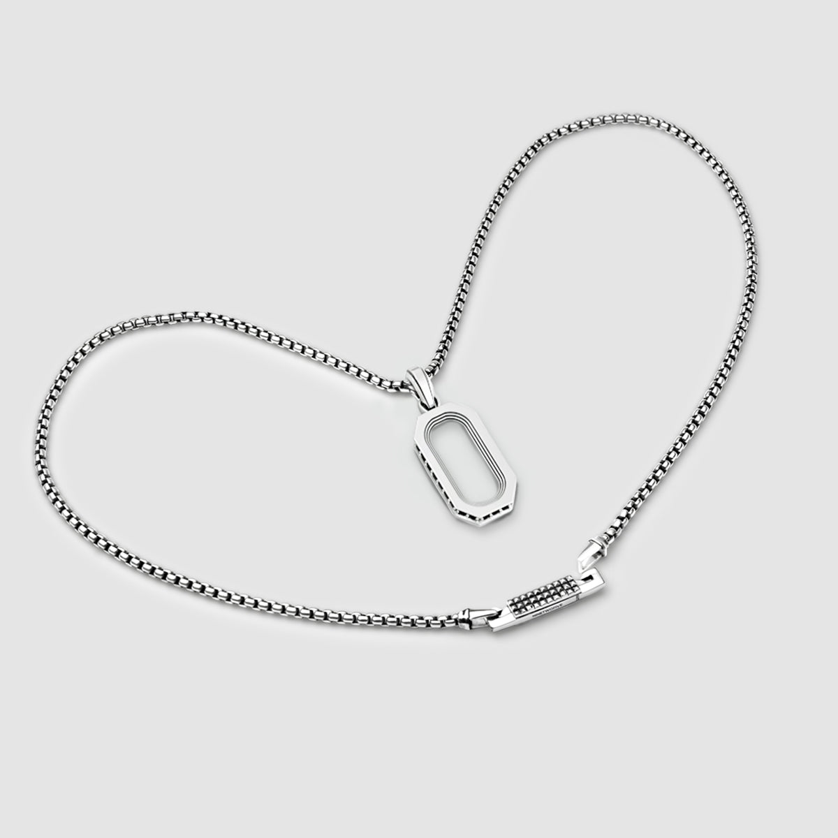 Durwas sterling zilveren ketting en herenhanger voor een perfecte set van Ninetwofive.
