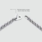 Ishak - Sterling Silver Chain Link Bracelet 6mm - NineTwoFive