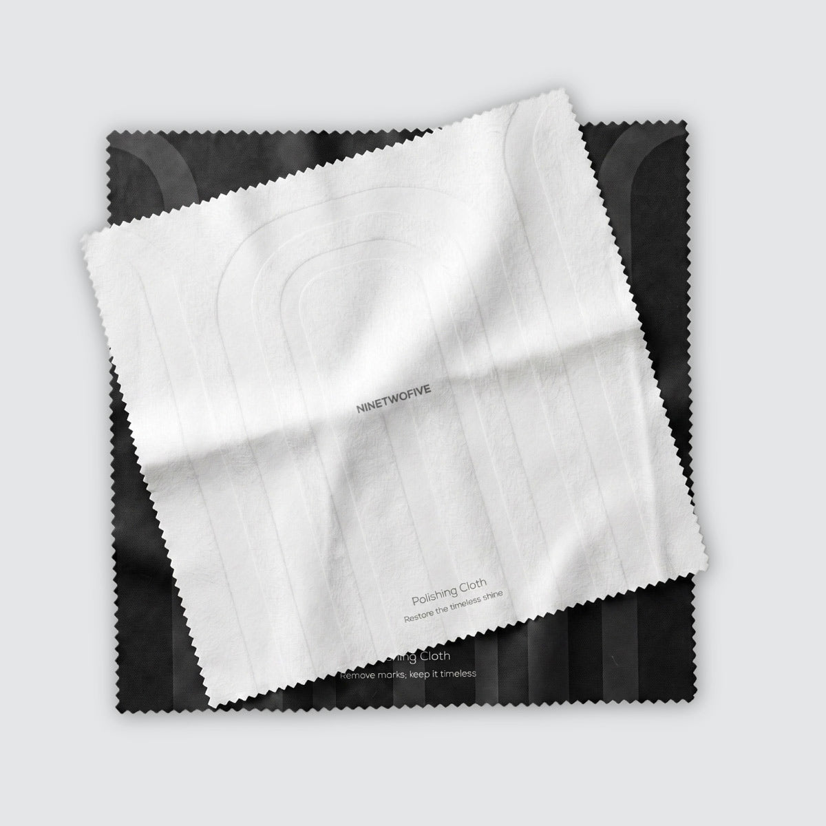 Set de chiffons pour nettoyer et faire briller les bijoux