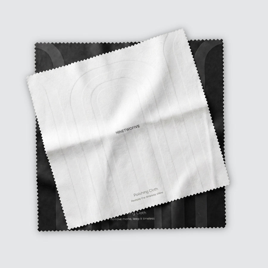 Chiffon de nettoyage et de polissage pour bijoux Set - NineTwoFive