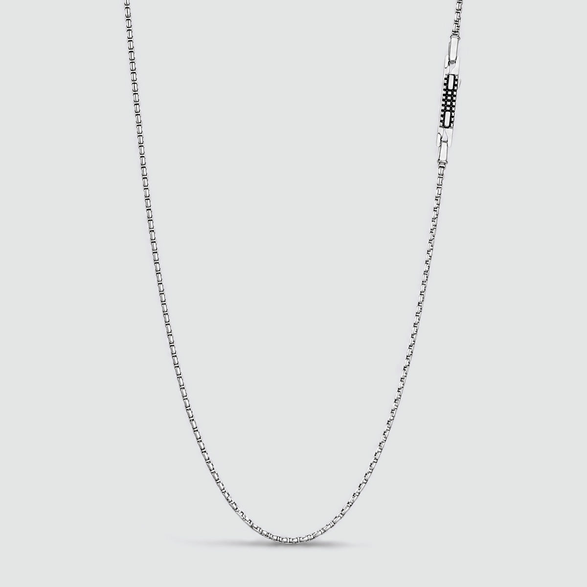 Kamal - Sterling zilveren Venetiaanse Box ketting  2mm