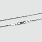 Kamal - Sterling zilveren Venetiaanse Box ketting  2mm