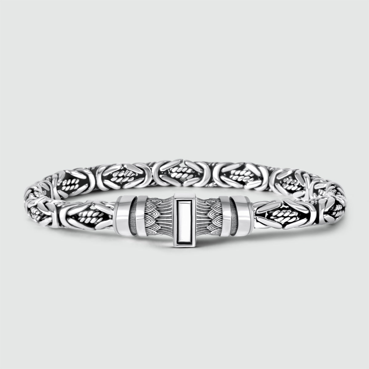 Murtaza - Sterling Zilveren Armband 7mm