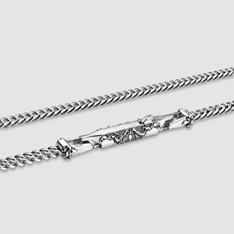 Wasil - Sterling Silver Curb Chain Necklace 3mm - NineTwoFive