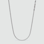 Wasil - Sterling Silver Curb Chain Necklace 3mm - NineTwoFive