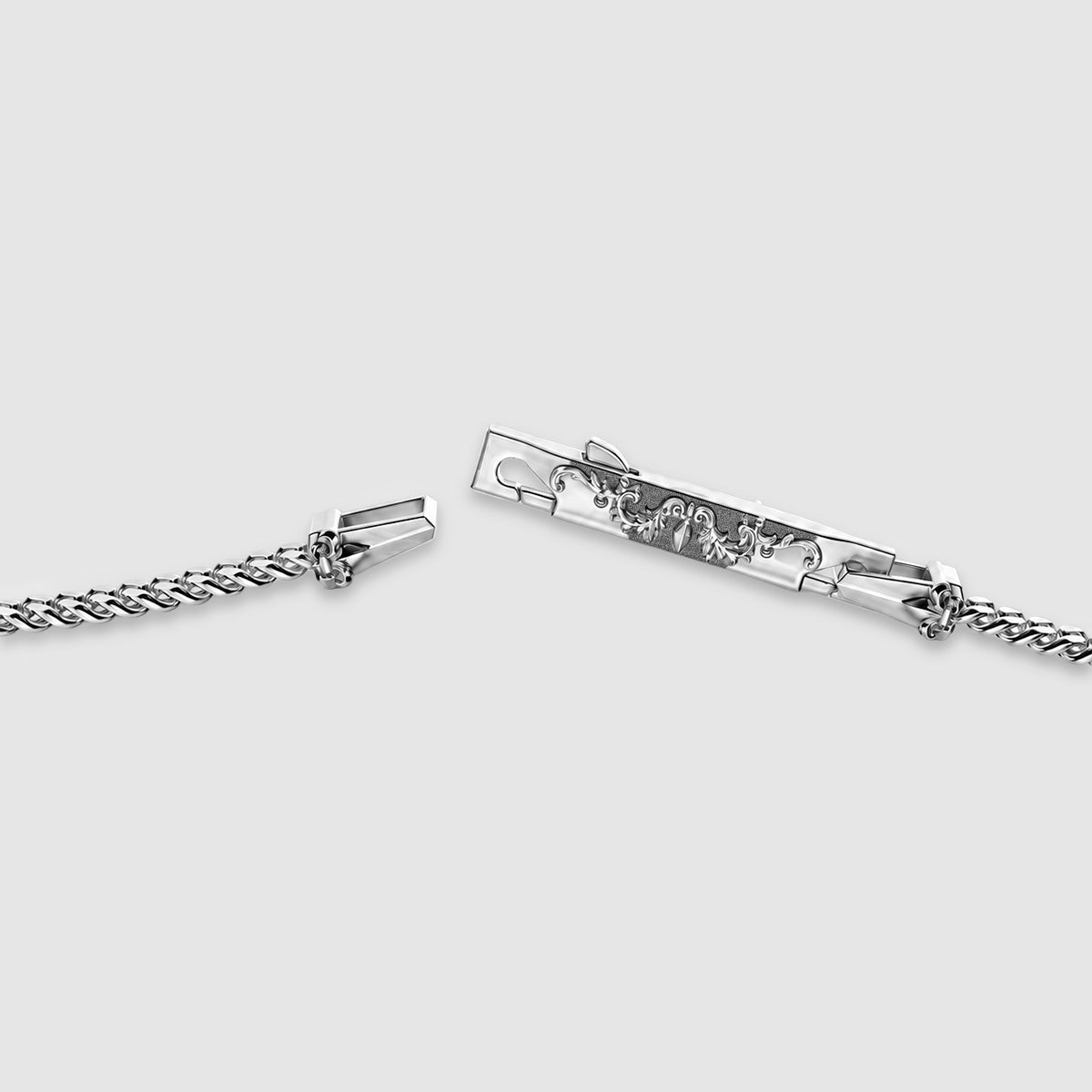 Wasim - Gourmet Armband van Sterling Zilver 3mm