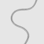 Wasim - Gourmet Armband van Sterling Zilver 3mm