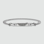 Wasim - Sterling Silver Curb Chain Bracelet 3mm - NineTwoFive
