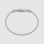 Wasim - Gourmet Armband van Sterling Zilver 3mm