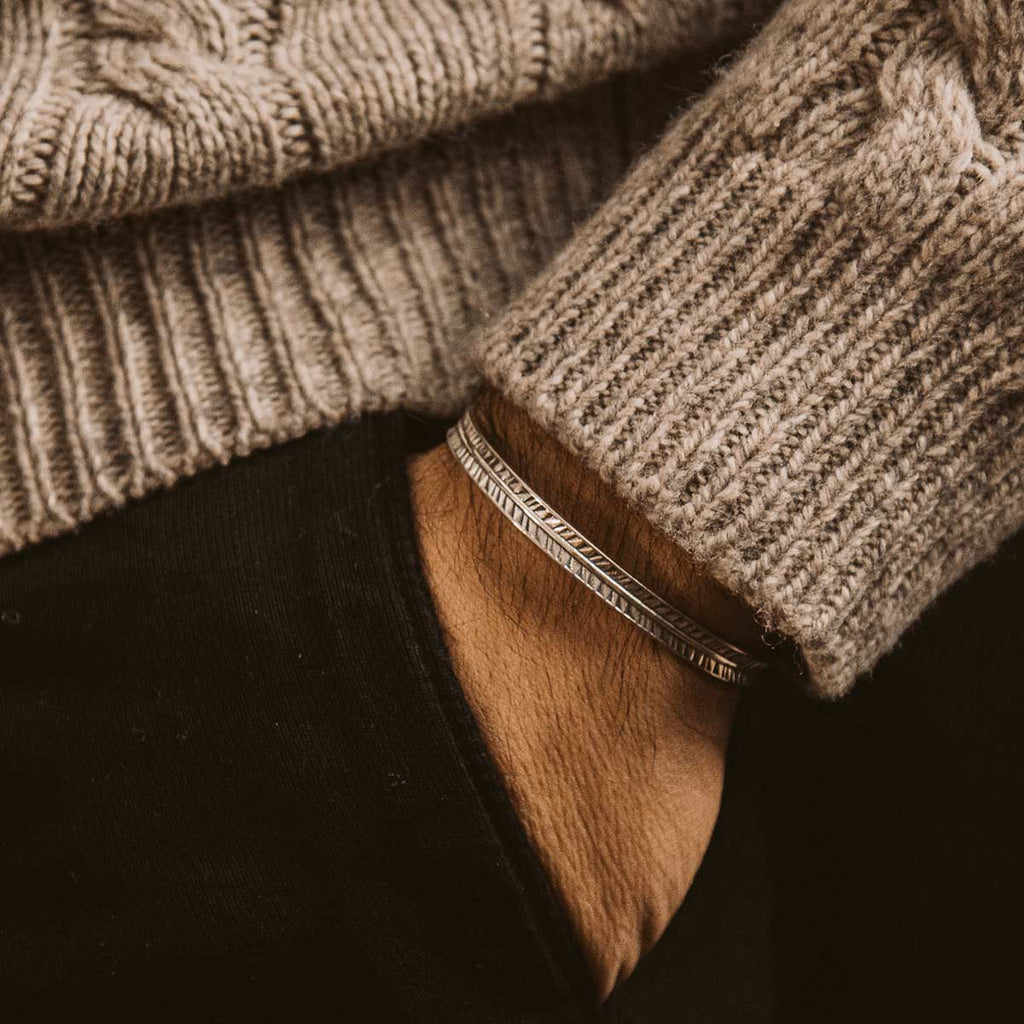 A man wearing a sweater.