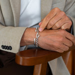Ishak - Sterling Silver Chain Link Bracelet 6mm - NineTwoFive