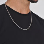 Anis - Sterling Zilver Wheat Ketting 3mm