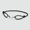 Aarif – Black Rope Chain Link Bracelet