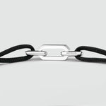 Aarif – Black Rope Chain Link Bracelet