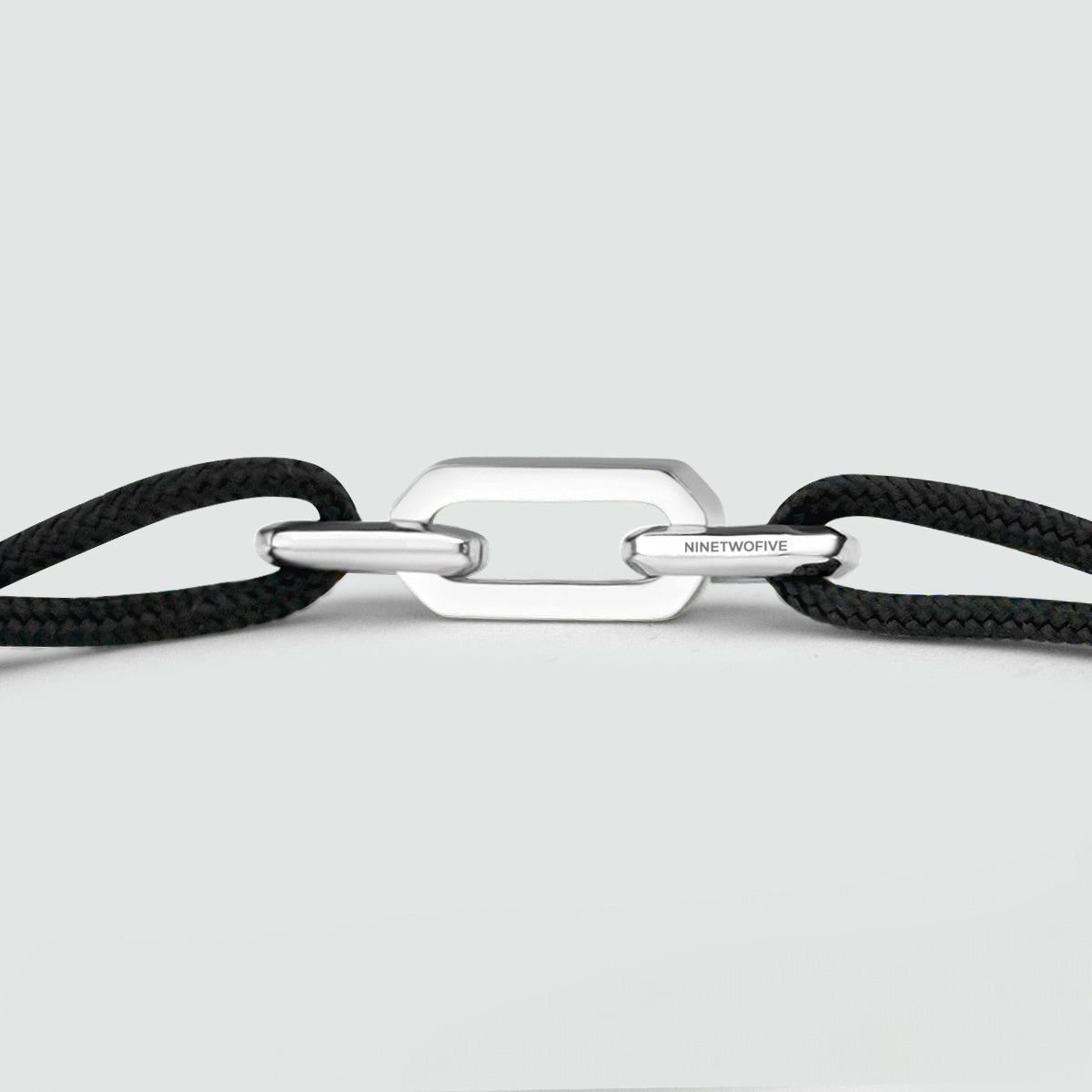 Aarif – Black Rope Chain Link Bracelet