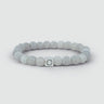 Abyad - White Beaded Bracelet 8mm