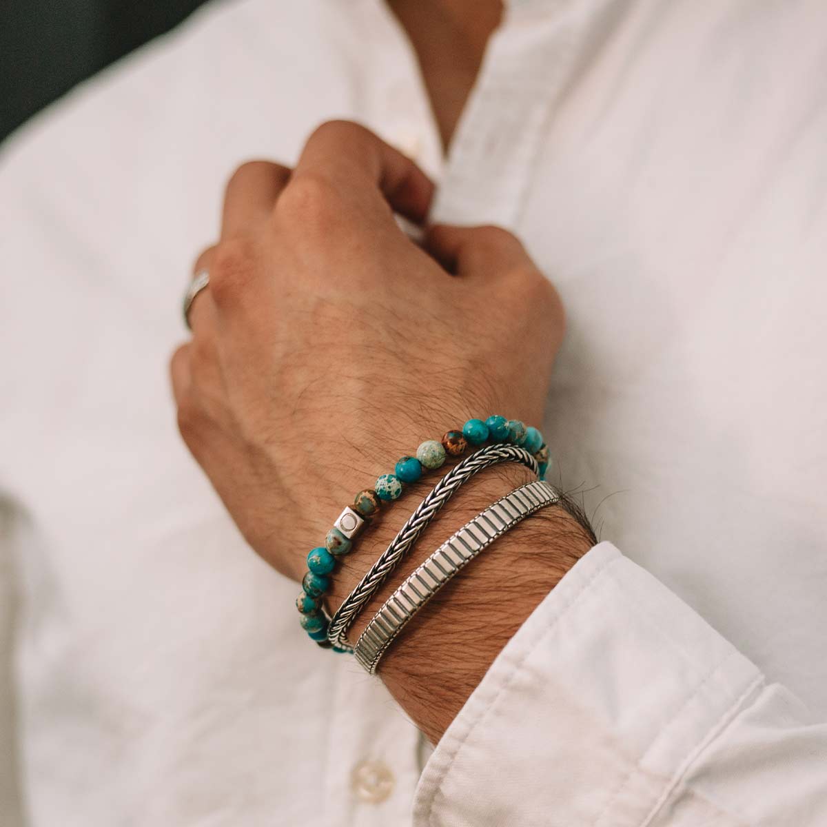 echt turquoise armband