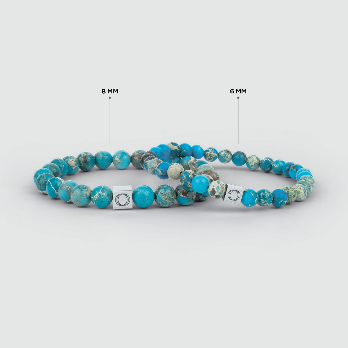 handgemaakte herenarmband turquoise