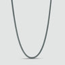 Anis - Sterling Silver Wheat Chain Necklace 3mm