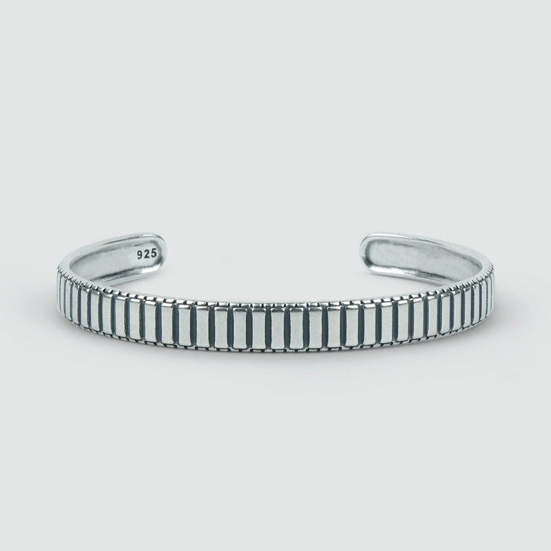 Kenan - Sterling Silver Bangle Bracelet 7mm