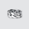 Rayen - Silver Cuban Link Ring 9mm